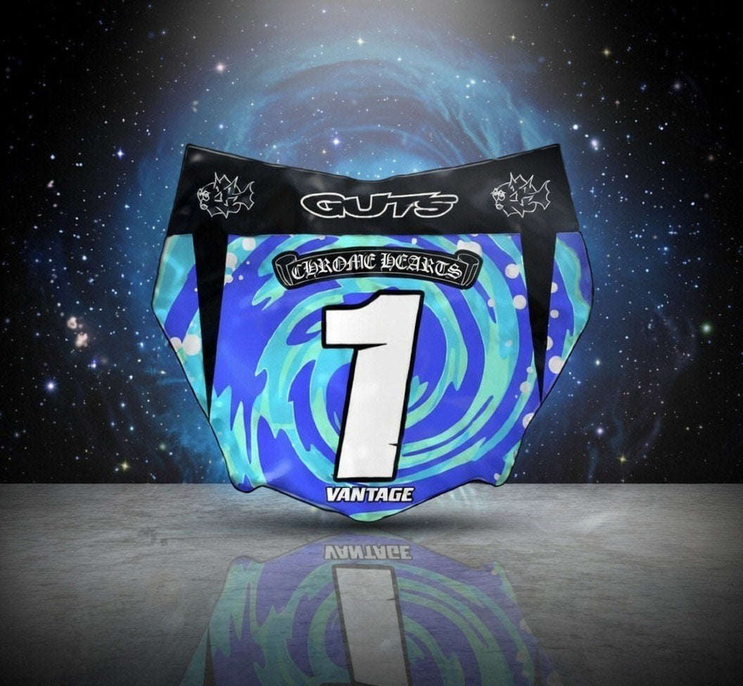 Blue Swirly Portal Decal (Custom) (ODI AND MOTOCUTZ)